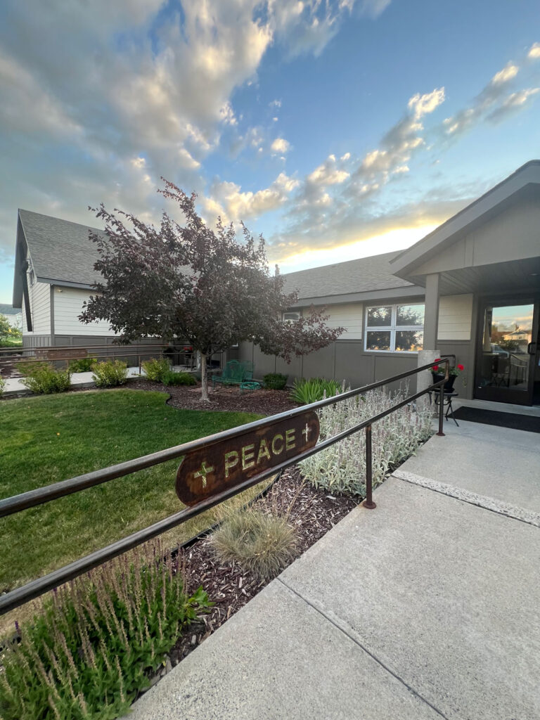 Peace Lutheran Church Belgrade MT Entrance