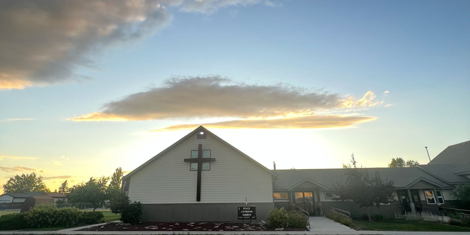 Peace Lutheran Church Belgrade MT Exterior View