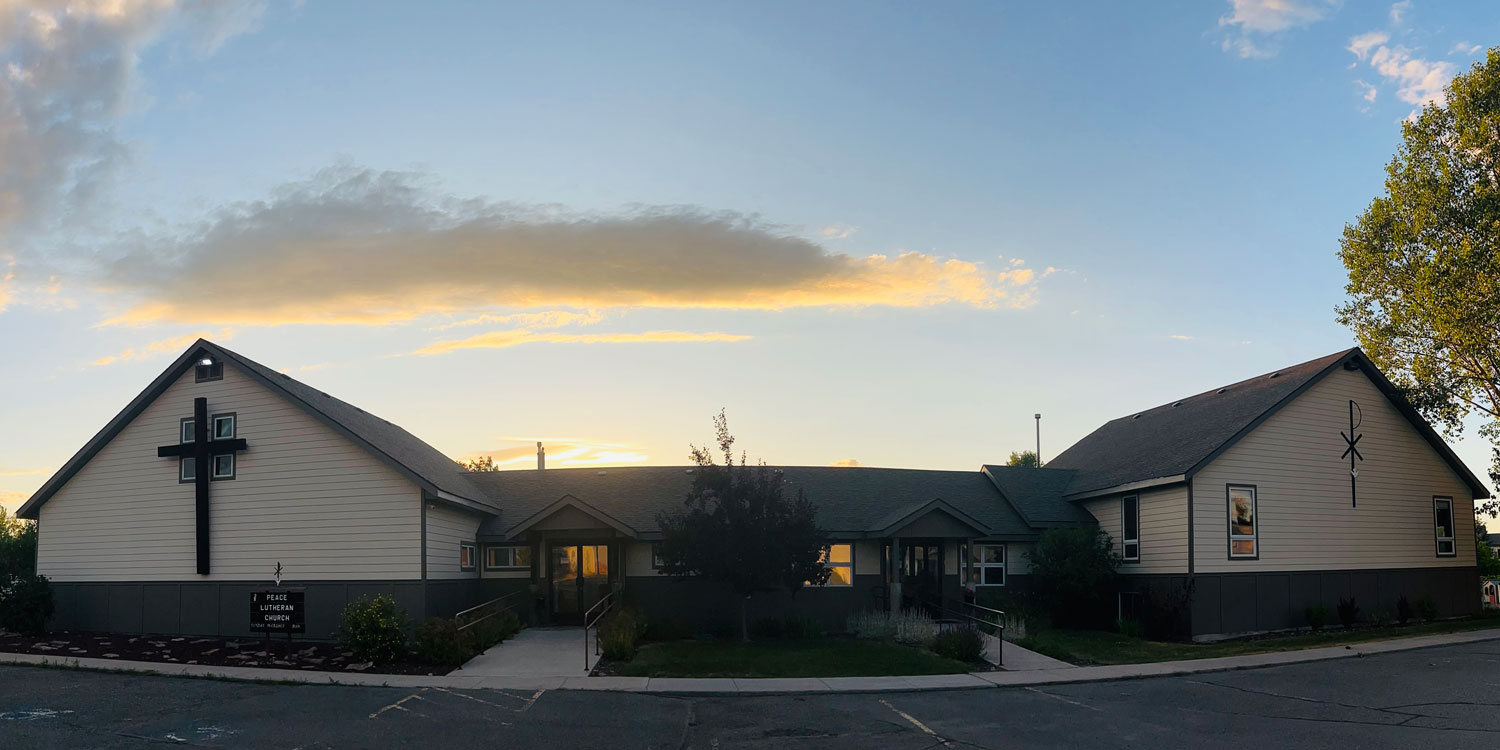 Peace Lutheran Church Belgrade MT Exterior View